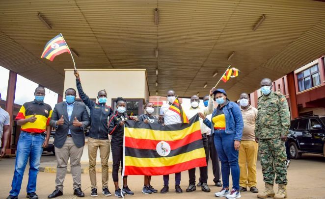 Joshua Cheptegei returns back in uganda