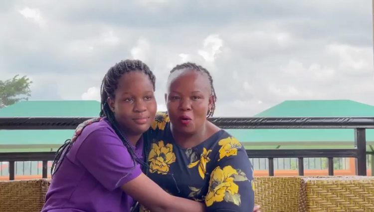 Mama Fina Gifts Daughter With Shs1M For Passing PLE