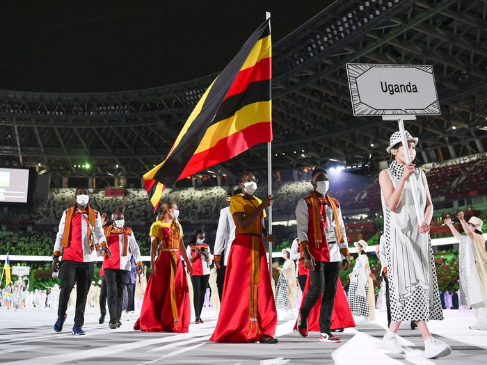 Uganda Named Among Top Nations With Outstanding Uniforms In Tokyo
