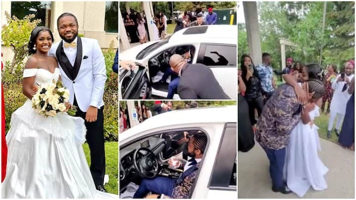 Woman Gifts Her Husband A Brand New Car On Their Wedding Day