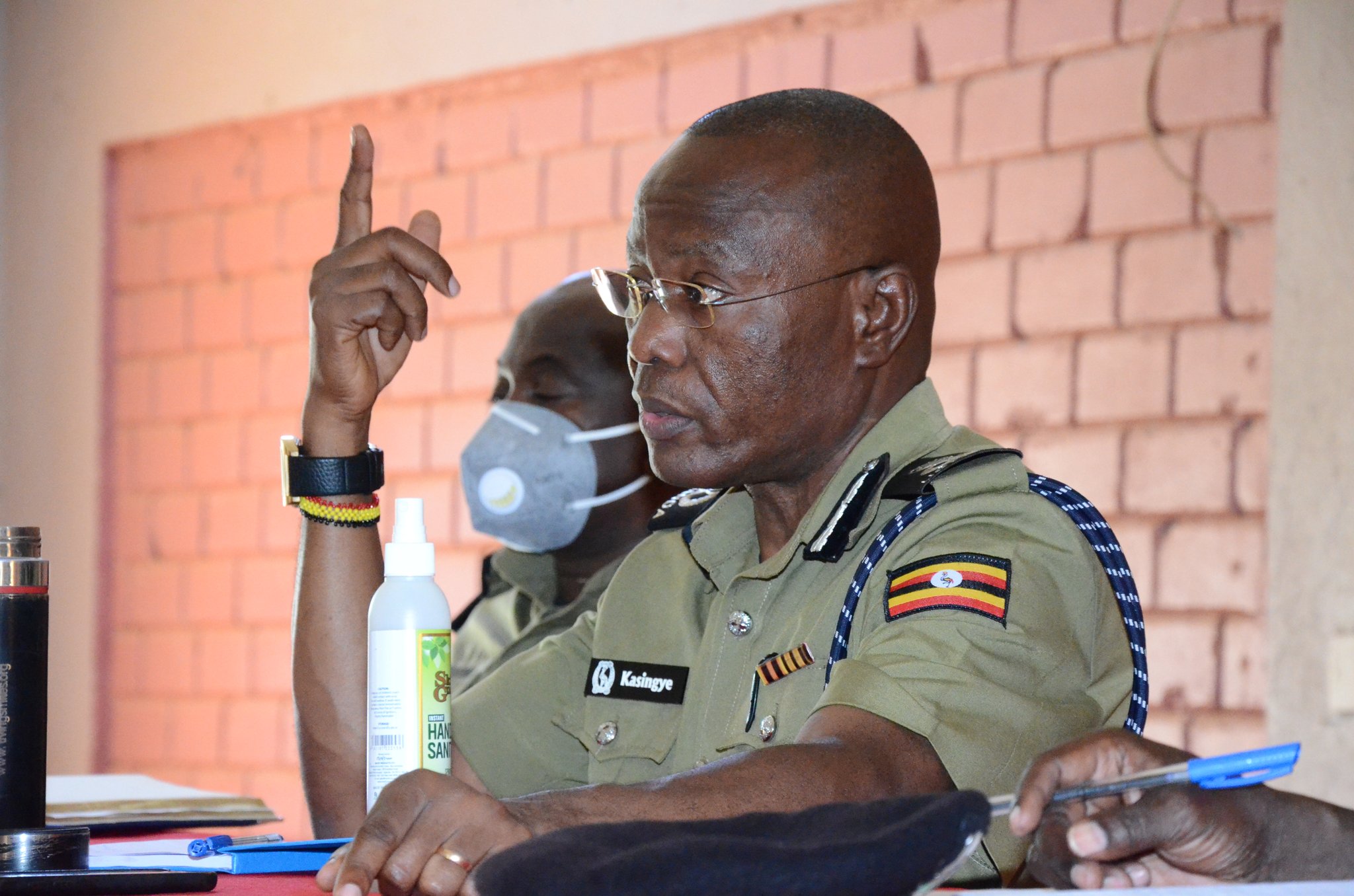 AIGP Asan Kasingye To Canary; Freedom Of Journalists Doesn't Include Grabbing Weapons