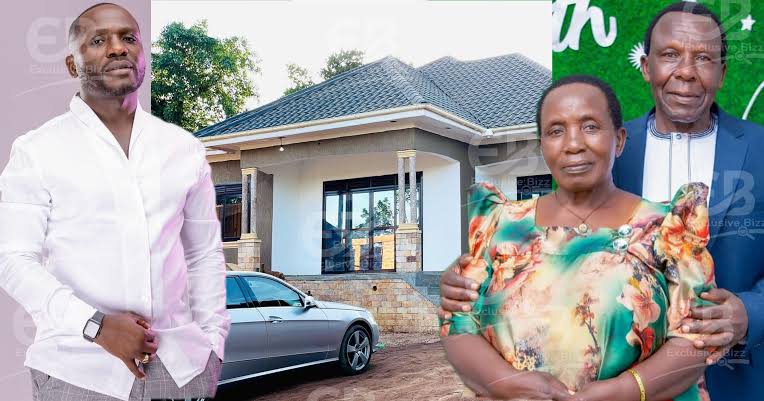 Mutima, Chameleone's Manager Builds Parents A House