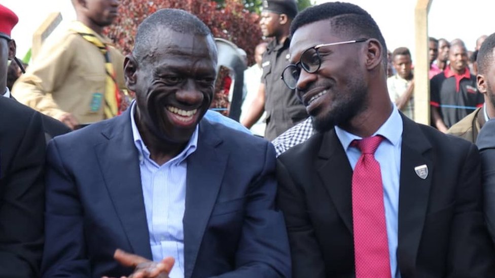 Bobi Wine Visits Dr. Kizza Besigye To Discuss On What Next For Uganda