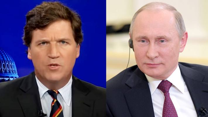 Tucker Carlson Set To Interview Russian President Vladimir Putin