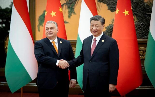 China's Xi Embraces Hungary's Orban In Budapest