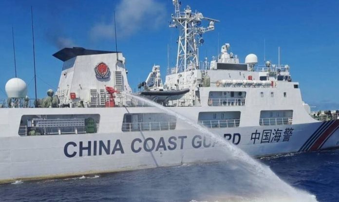 Philippine And Chinese Vessels Clash Near Spratly Islands
