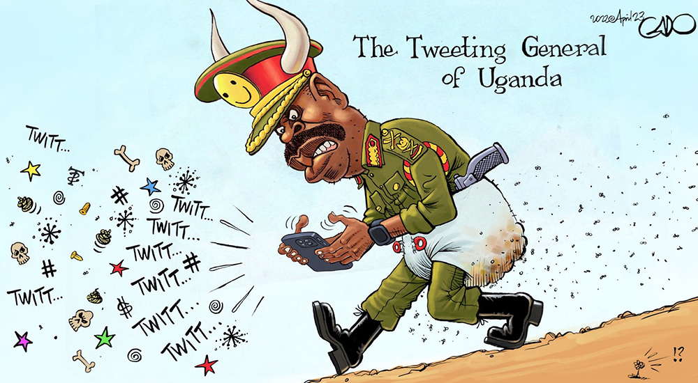 Gen Muhoozi Kainerugaba Tweeting Season? CDF Throws Social Media Into A Frenzy With His Tweets