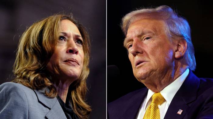 Trump And Harris Trade Verbal Attacks In Battleground Blitz