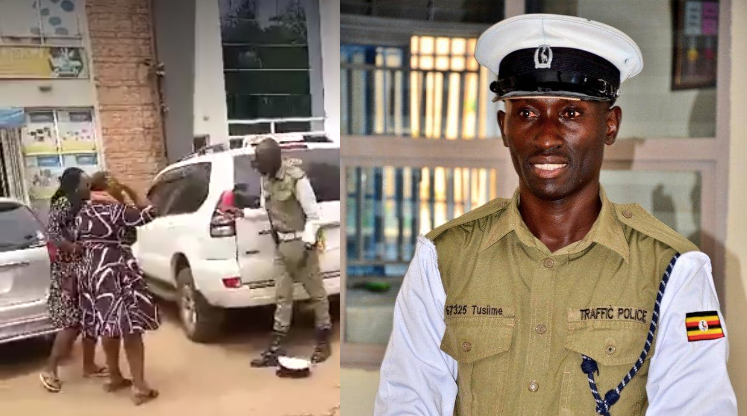 Traffic Officer Tusiime Abdallah Slapped Mercy Bashisha First