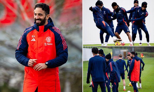 Manchester United Players In Ecstatic Mood After Ruben Amorim's First Training Session