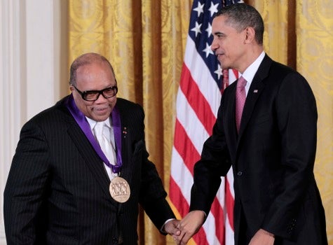 Barrack Obama Pays Tribute To Music Mogul Quincy Jones