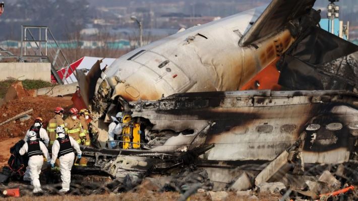 Jeju Air Plane Crashes While Landing in South Korea