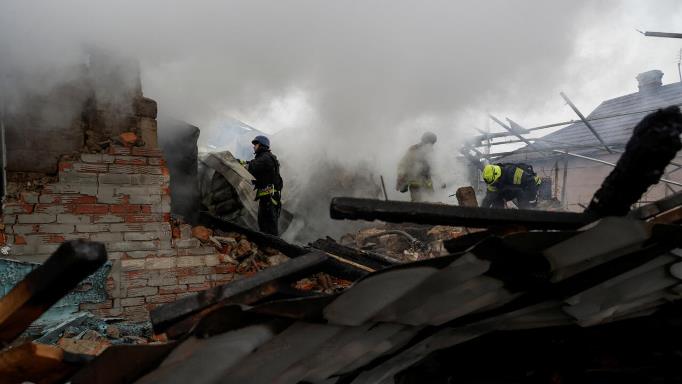 Volodymyr Zelensky Condemns 'Inhumane' Christmas Day Attack