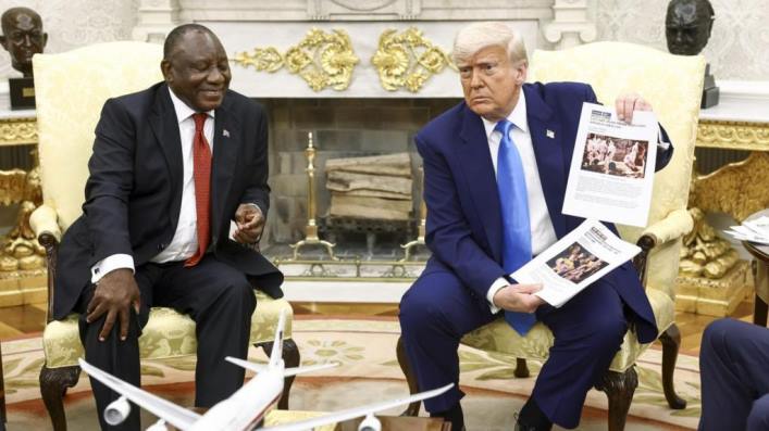 Trump Ambushes Ramaphosa With Claim Of Afrikaners Being Persecuted