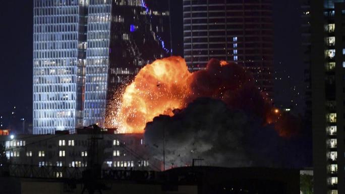 Iran Strikes Back At Israel With Missiles Over Tel Aviv, Jerusalem